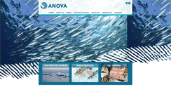 Desktop Screenshot of anovaseafood.com